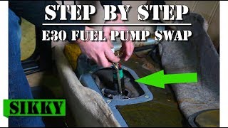 BMW E30 Fuel Pump Replacement SIKKY Manufacturing