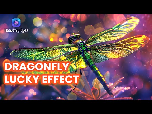 Dragonfly Lucky Effect - 888 Hz - Universe Brings Good Thing in