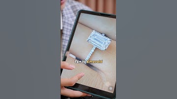 Kim cương có giác cắt Emerald là gì?! #phucvinhdiamond #kimcuong #jewelry #diamond