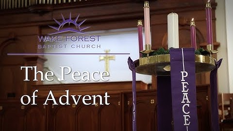 Contemplative Advent Reflections - Week 2: Peace