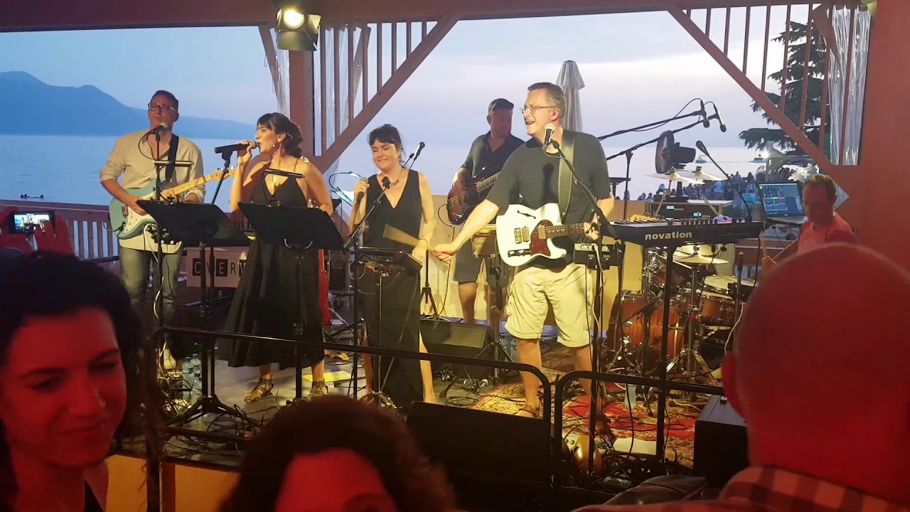 Overwired playing at the Fête des Vignerons 2019 on the Nestlé Terrasse