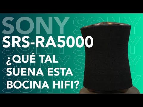 Sony SRS-RA5000: ¿Qué tal suena esta bocina HiFi?