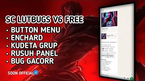 🩸SC LUTBUGS V6 | SC BUG | VIA WHATSAPP | CRASH UI | CRASH IOS | PAIRING CODE
