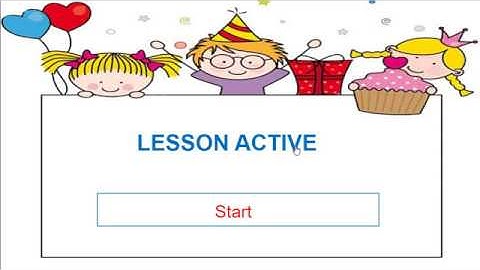 Bài giảng Elearning mẫu - Avina