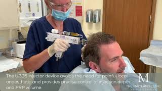 The Maitland Clinic PRP Protocol Performed on David Anderson