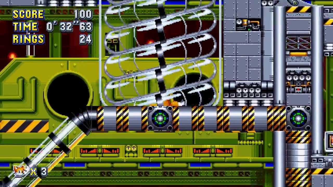 Sonic Mania Chemical Plant Zone Act 2 Gameplay YouTube