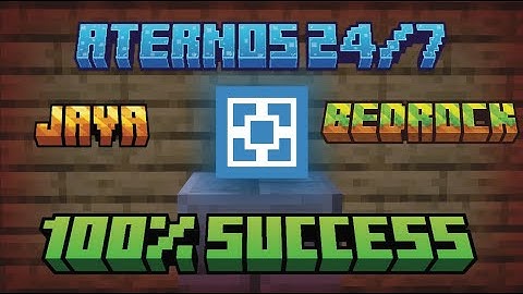 Bot AFK Aternos Cho Java & Bedrock – On Server 24/7 Không Lo Out! | Thịnh
