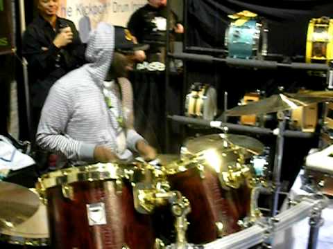 2009 NAMM Eddie Heyward Viper Drum Company Booth