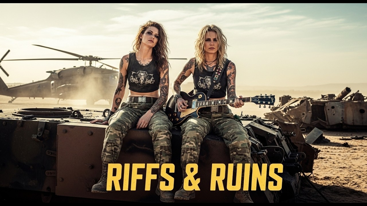 Two Rebels Against a World of Rust #RebelRock #ScrapyardScene #Cinematic