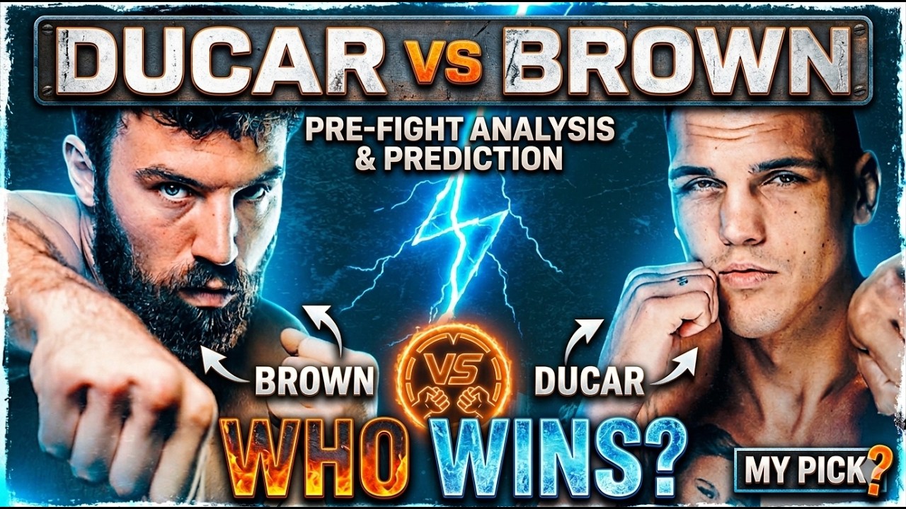 Pat Brown vs. Vasil Ducar | Pre Fight Analysis and Prediction - YouTube