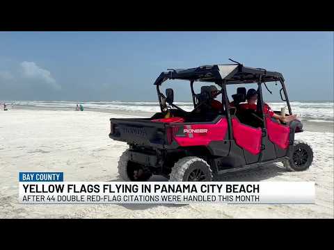 Yellow Flags Return to Panama City Beach After Surge in Water Safety Violations