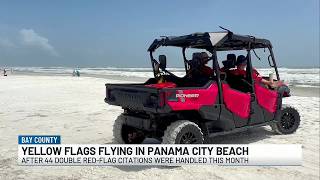 Yellow Flags Return to Panama City Beach After Surge in Water Safety Violations
