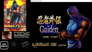 HIGHSCORE - Ninja Gaiden - Megadrive 181450pts (Normal)