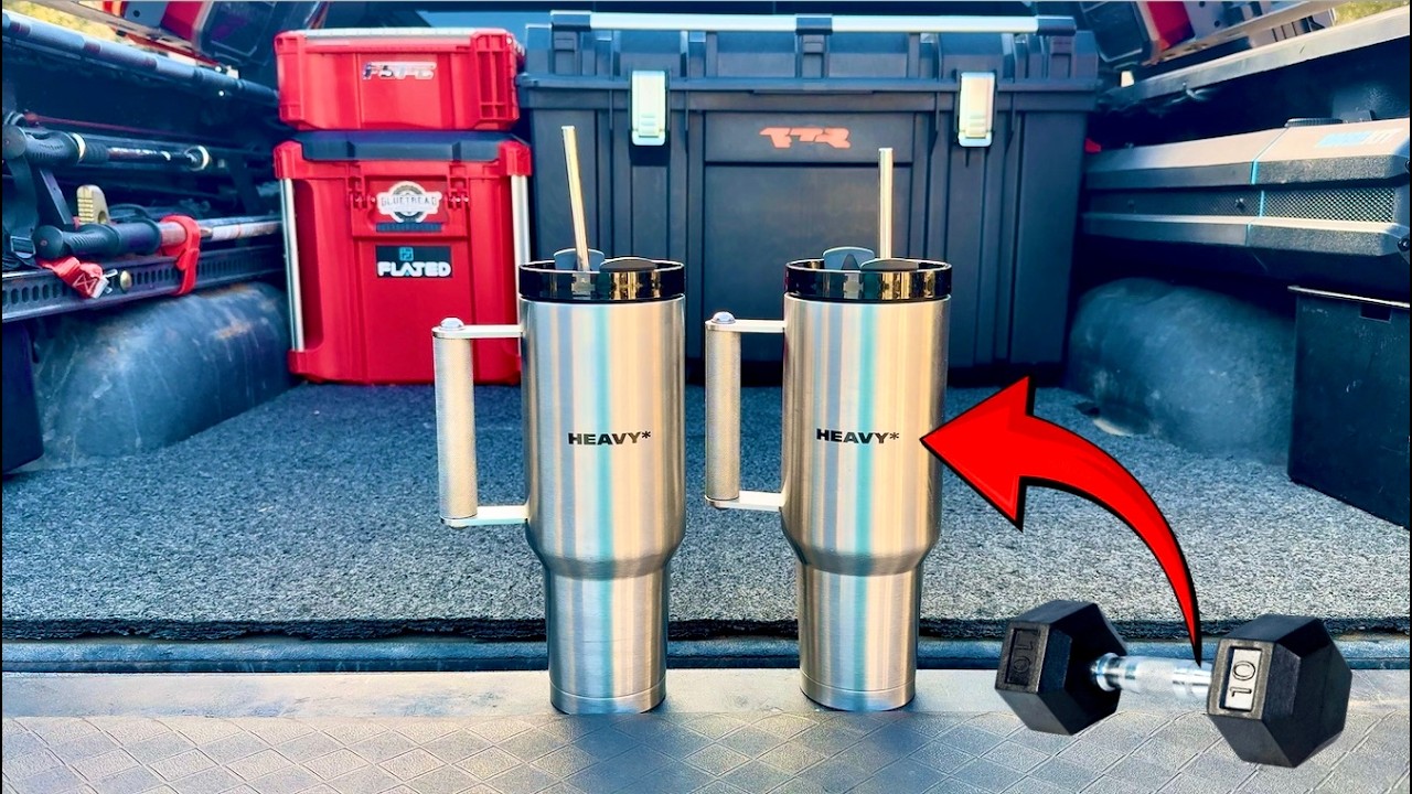 🔥 RICK'S RAW REVIEW - THE HEAVY* CUP Tumblers 3LB & 10LB | Unboxing + Ice Challenge | Pranks!