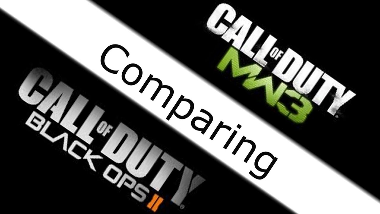 Black Ops 2 Compared to Modern Warfare 3 YouTube
