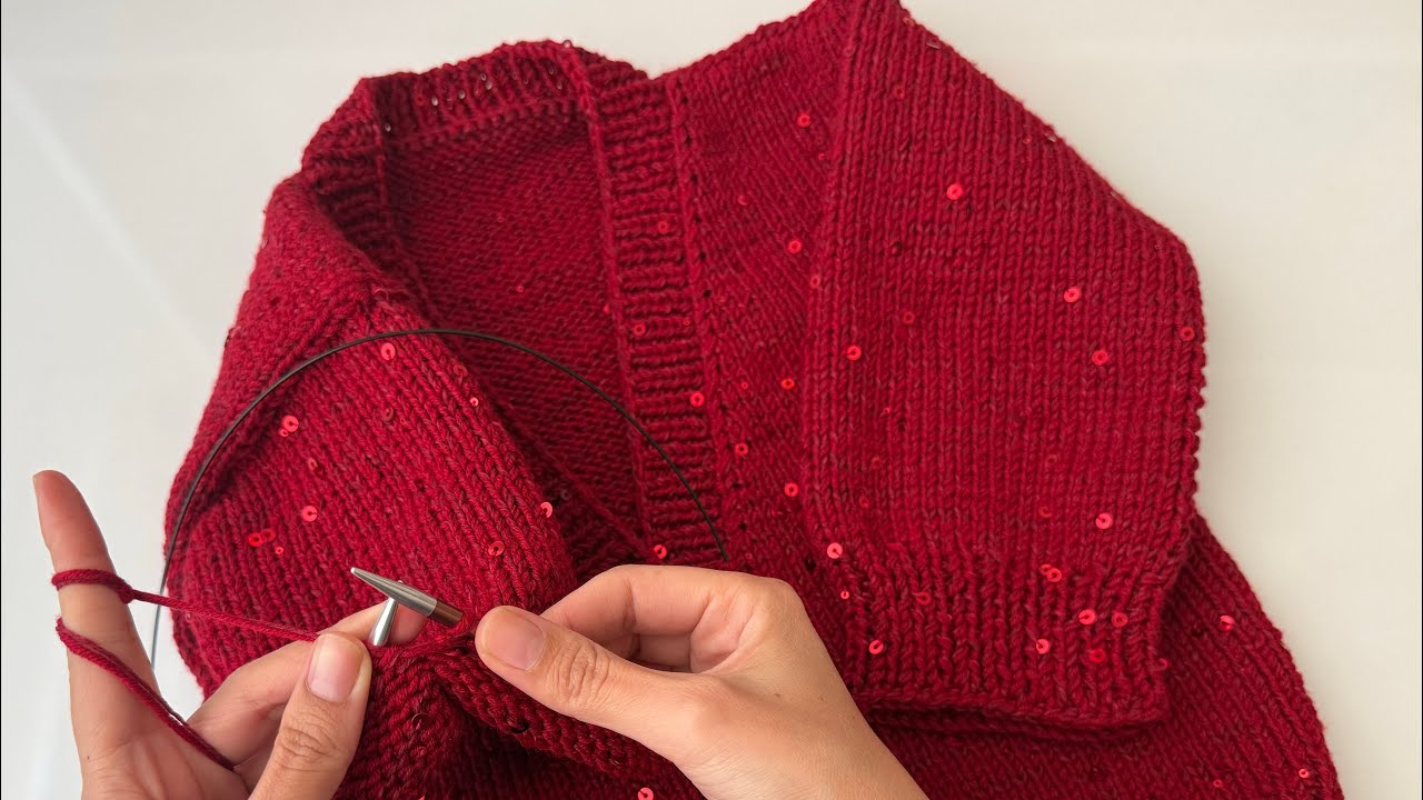 OLAYYYY♥️3 YAŞ PULLU HIRKA BAŞTAN SONA ANLATIMI♥️#knittingdesignforbaby #knitting #hırkamodeli 