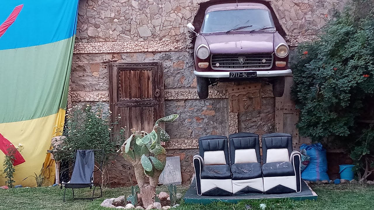 خريجة  بين احضان الطبيعة #تافراوت #املن#المنزل الأمازيغي التقليدي الحاج بيهميدن تستحق الزيارة