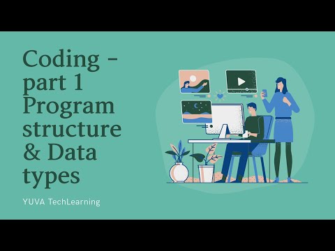 "Java in Tamil" Coding - Part 1 Program Structure & Data types