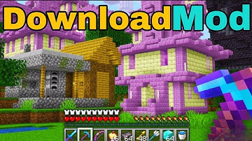 Minecraft but Random STRUCTURE Spawn Every One Minutes | Download Mod | #minecraft