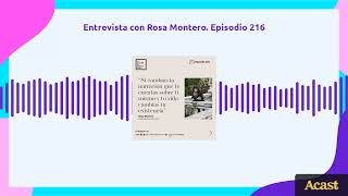 Entrevista con Rosa Montero. Episodio 216 by Cristina Mitre 1,745 views 1 year ago 10 minutes, 1 second