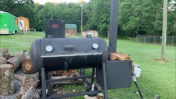 DIY Reverse flow smoker build AIR TANK Part 1.