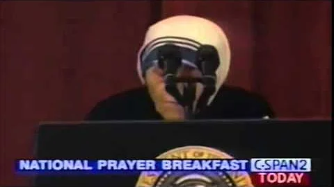 Mother Teresa: "the greatest destroyer of peace is...