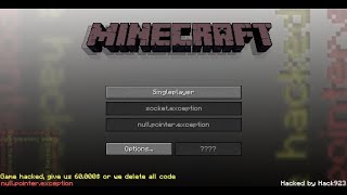 Minecraft.null.pointer.exception