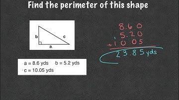 Perimeter with Decimals
