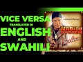 VICE VERSA IN ENGLISH AND SWAHILI BY MADILU SYSTEM ENGLISH LYRICS OR SUBTITLES SWAHILI AUDIO