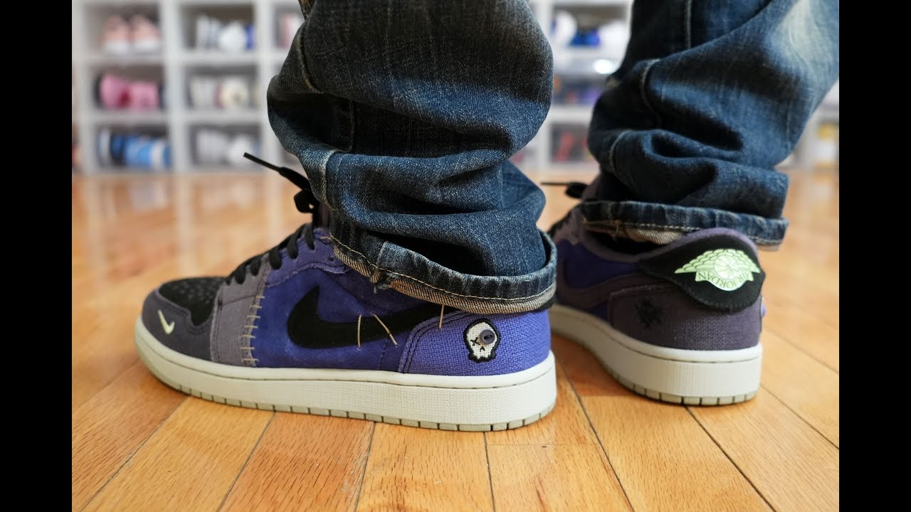 AIR JORDAN 1 LOW "ZION WILLIAMSON" VOODOO АЛЬТЕРНАТИВНЫЙ ОБЗОР И НА НОГАХ!!!