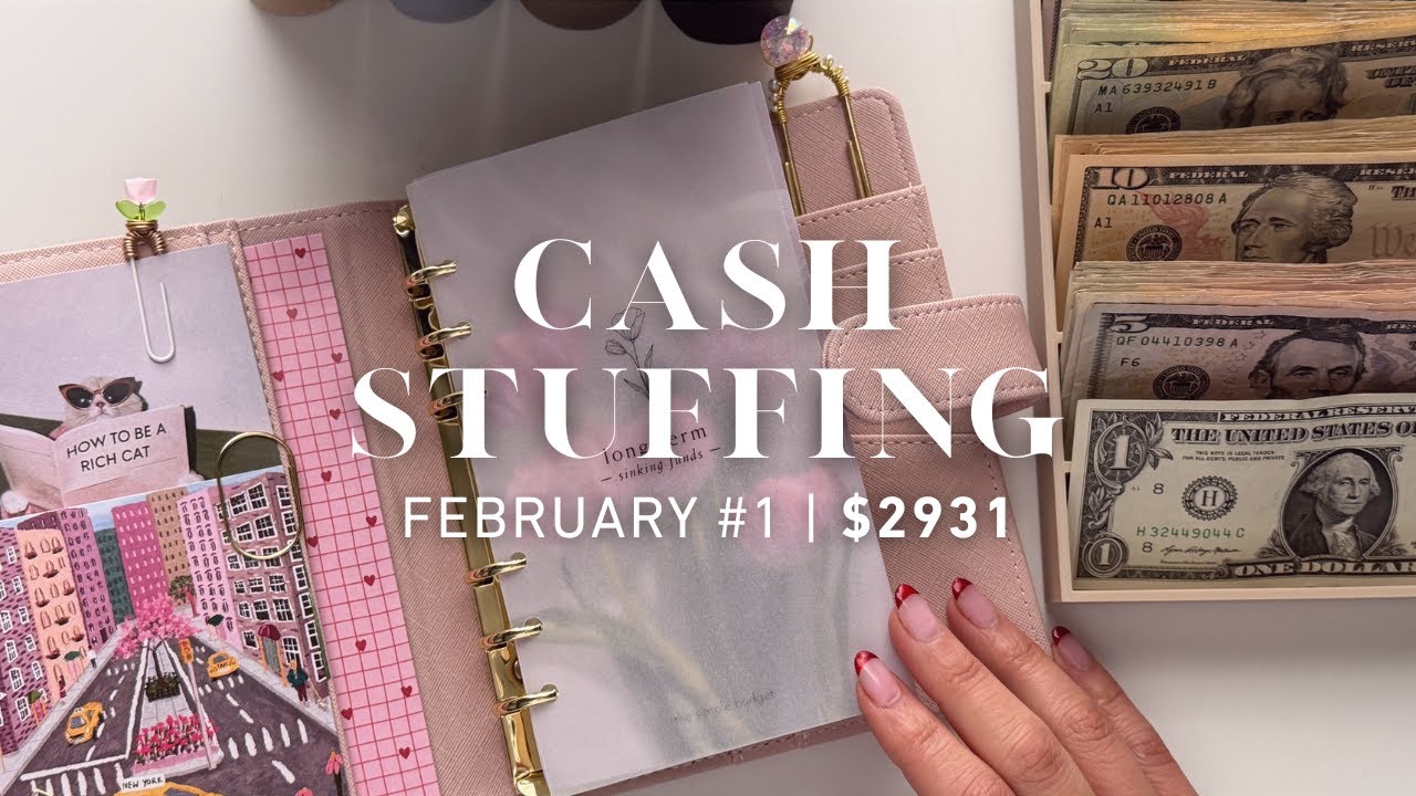 Cash Envelope Stuffing 🐥 | $2931 | Tax Return