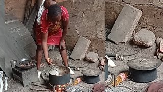 Traditional African Village Cooking – A Taste of Heritage, very delicious 