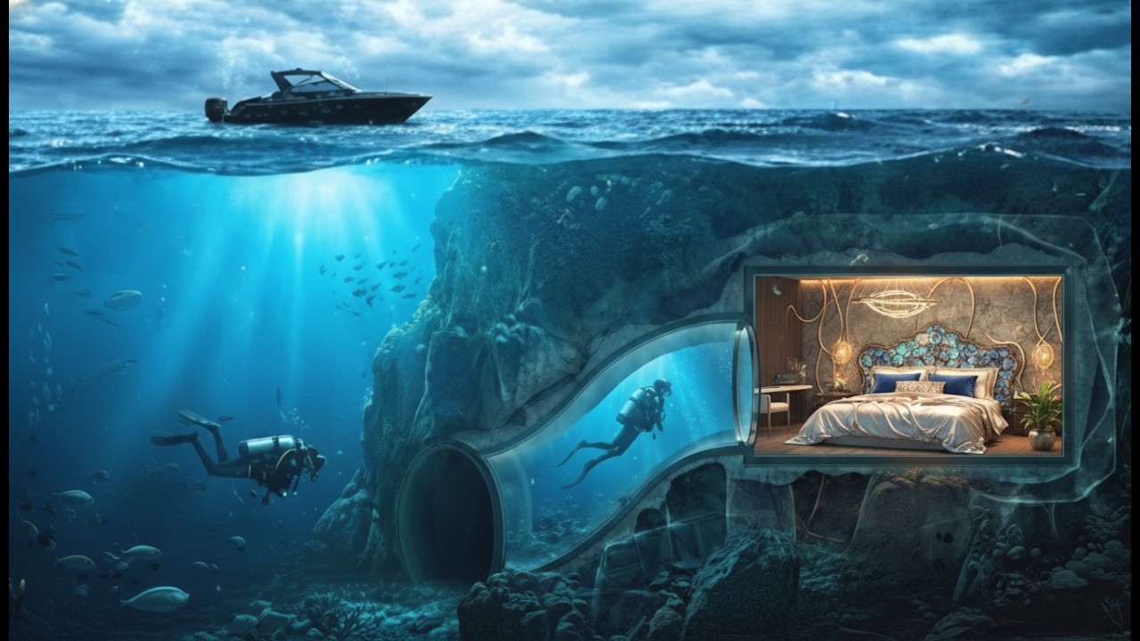 I Built a SECRET Underground House Inside a Cave - 45 Days Alone in the Forest (ASMR No Talking)