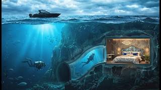 I Built a SECRET Underground House Inside a Cave - 45 Days Alone in the Forest (ASMR No Talking)