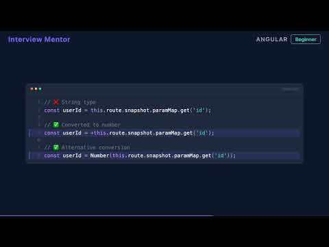 How to Access Route Parameters in Angular Components