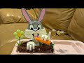 Lego “Bugs Bunny” Build Just In Time To Add To Our Easter Tablescape! 