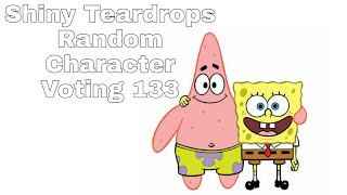 Shiny Teardrops Random Character Voting 133