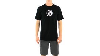 Volcom Men's Circle Stone S/S Tee | SwimOutlet.com