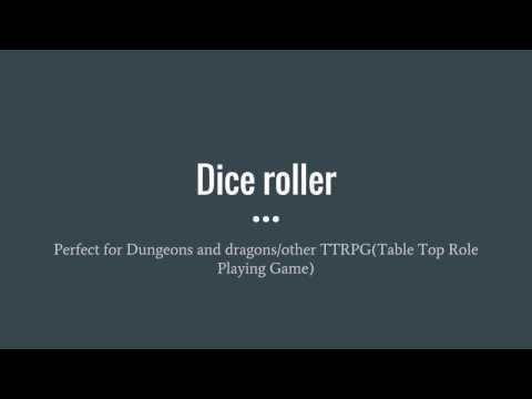 Create a FREE infinitely sided dice in SECONDS | Python 3.4