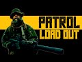 Military patrol gear load out