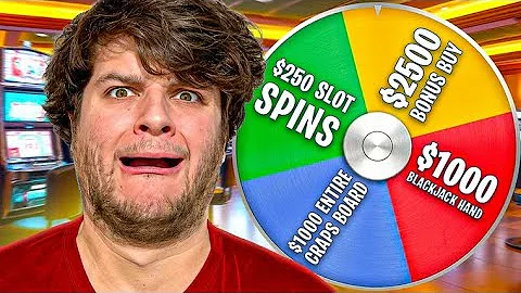 The Wheel Decides How I Gamble MASSIVE Bets!