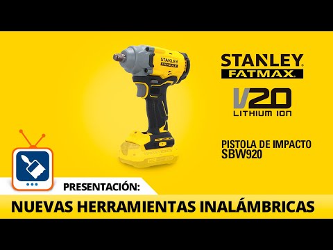 LANZAMIENTO: Familia de Herramientas inalámbricas V20 STANLEY 