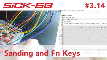 3D Printing a Mechanical Keyboard: Sanding + Programming Fn Keys in EasyAVR! SiCK-68 Build Part 3.14