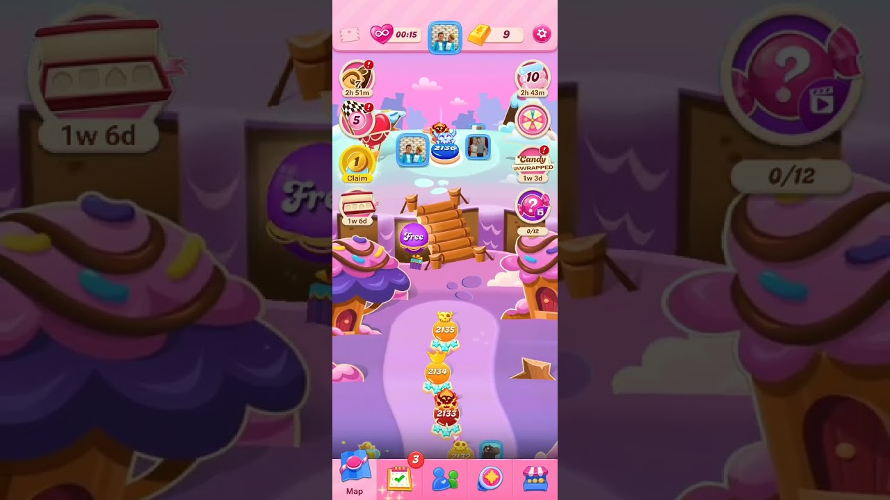 Candy crush saga level 2136