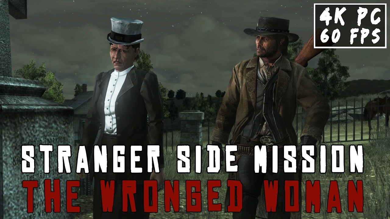 Red Dead Redemption 1 - Stranger Side Mission - The Wronged Woman (RDR1 ...