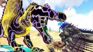 Ked Spino Boss VS Mod Dinosaurs | ARK Mod Battle Ep.409
