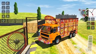 Hint Kamyonu ile Beton Taşıma Görevi - Heavy Cargo Truck Simulator Offroad - Android Gameplay screenshot 2