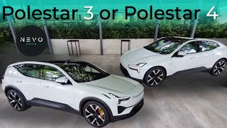 Polestar 3 or Polestar 4?   Some of the Differences