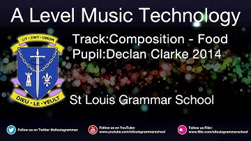 Food Composition Task 3c Declan Clarke A Level Music Technology 2014   Music Tech