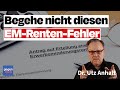 Erwerbsminderungsrente: Begehe nicht diesen EM-Renten-Fehler Mp3 Song
